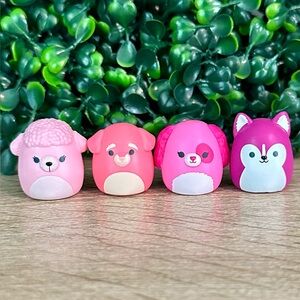 Squish-a-longs by Squishmallows Pink Dog Bundle
